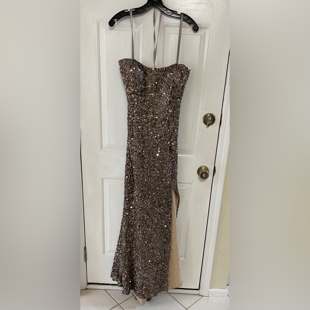 Sequin sparkle gown